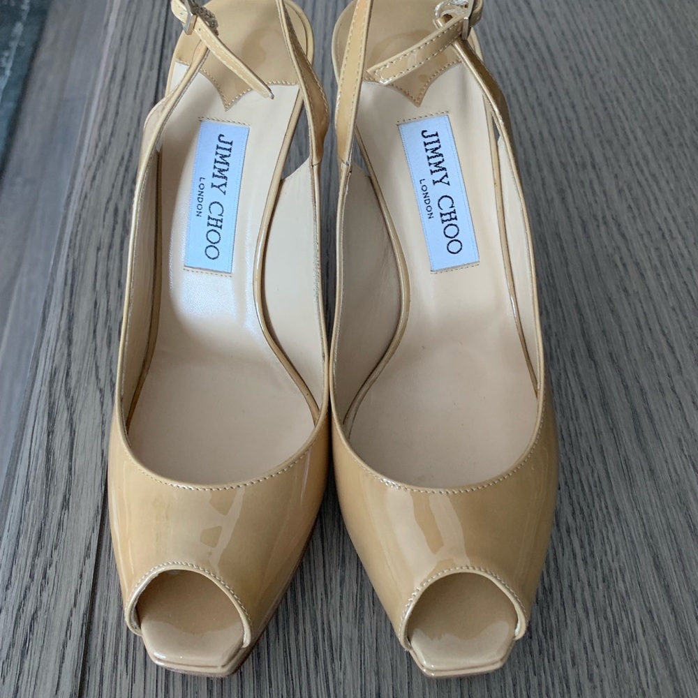 Jimmy chops peep toe!
